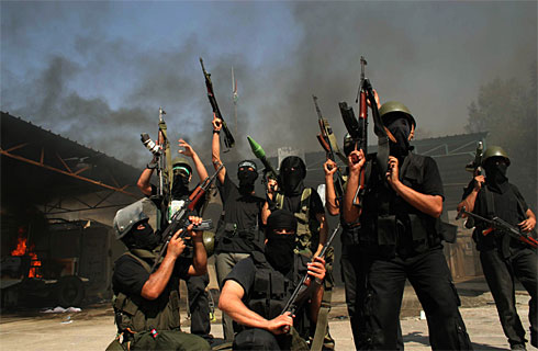 Militantes del Hamas